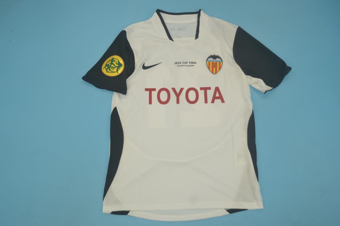 AAA Quality Valencia 2004 UEFA Cup Final Jersey